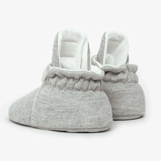 Zapatitos Algodón Gripper Gris para bebé - Kings & Rebels