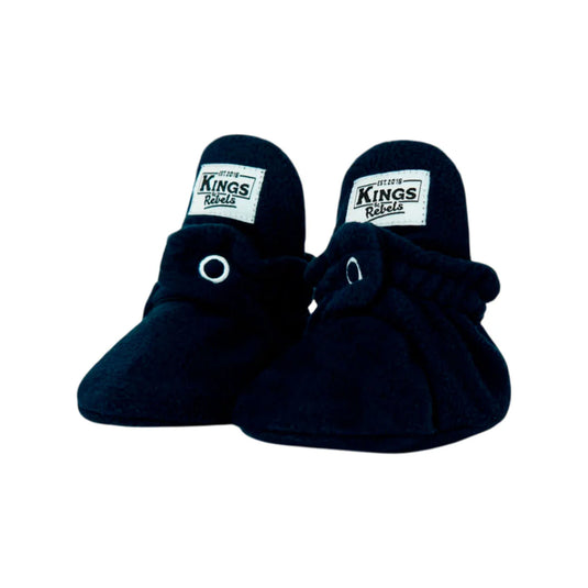 Zapatitos Fleece Classic Azul para bebé - Kings & Rebels