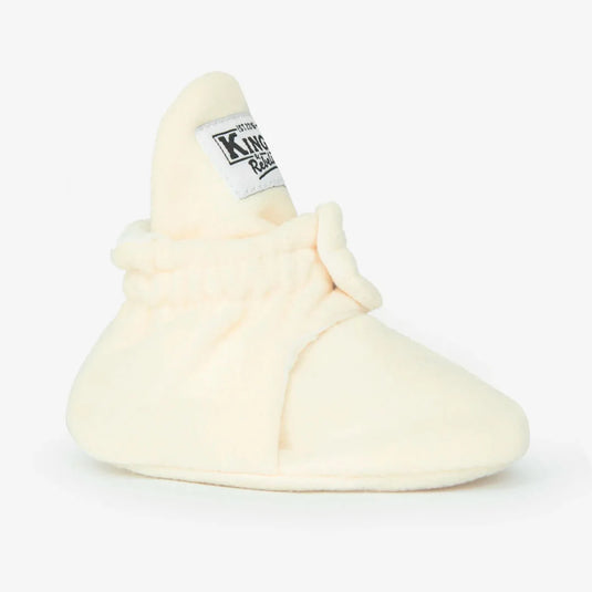 Zapatitos Fleece Classic Crema para bebé - Kings & Rebels