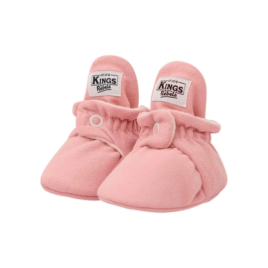 Zapatitos Gamuza Classic Palo Rosa para bebé - Kings & Rebels