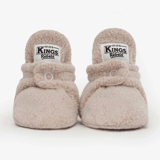 Zapatitos Teddy Classic Beige para bebé - Kings & Rebels