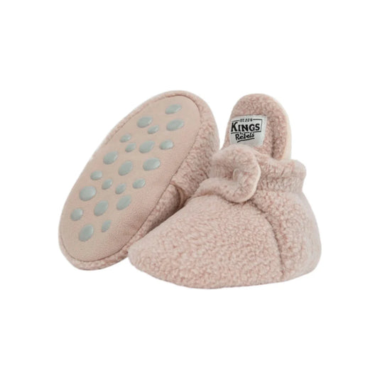 Zapatitos Teddy Gripper Beige para bebé - Kings & Rebels