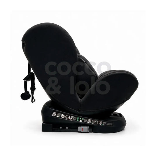 Silla de carro convertible giratoria 360° para bebé, con instalación ISOFIX, arnés de 5 puntos y reposacabezas ajustable, desde recién nacido hasta 36 kg - Kidilo