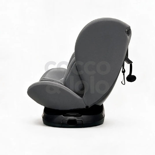 Silla de carro convertible giratoria 360° para bebé, con instalación ISOFIX, arnés de 5 puntos y reposacabezas ajustable, desde recién nacido hasta 36 kg - Kidilo