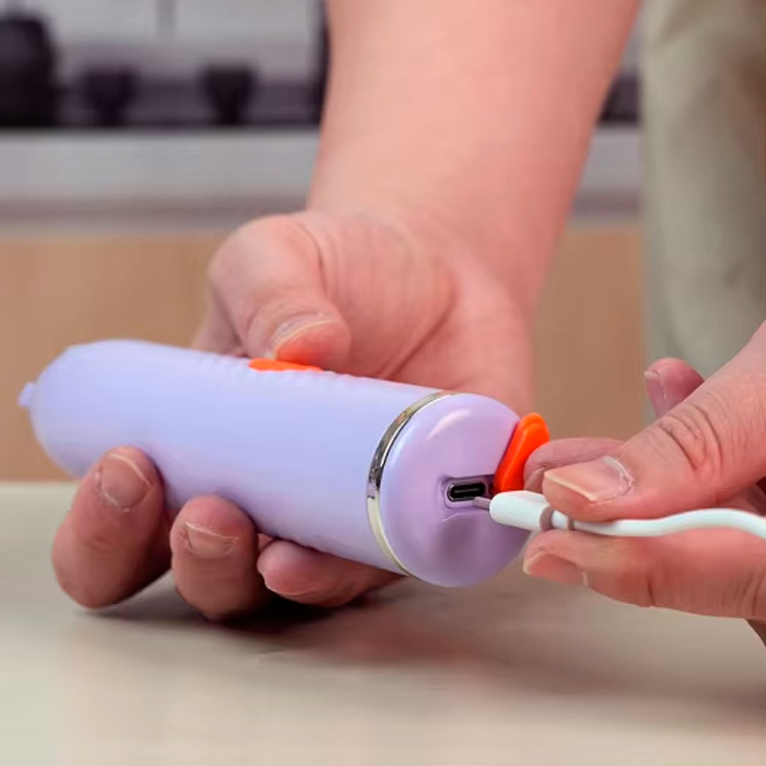 Juego de cepillos lavateteros eléctricos con estuche, inalámbrico, recargable por USB, cabezales intercambiables en silicona grado alimenticio estuche con luz UV