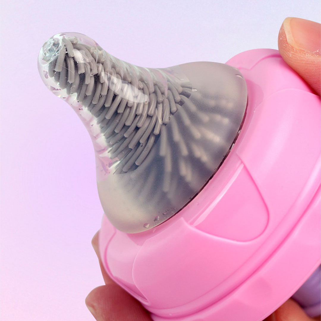 Juego de cepillos lavateteros eléctricos con estuche, inalámbrico, recargable por USB, cabezales intercambiables en silicona grado alimenticio estuche con luz UV