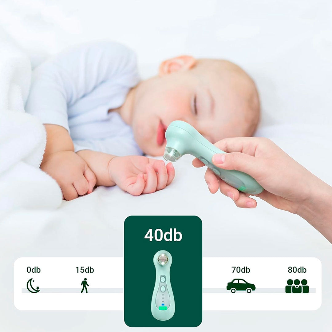 Lima eléctrica recargable con cabezal intercambiable, color verde menta, velocidad ajustable, con luz LED que enciende automáticamente, delicada al tacto con la piel