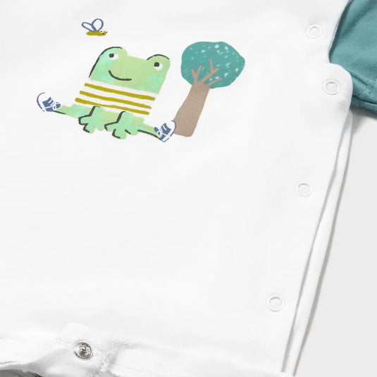 Mameluco manga corta diseño estampado para bebé - Mayoral