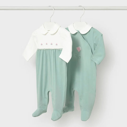 Pijama mameluco de diseño enterizo con cuello - Mayoral
