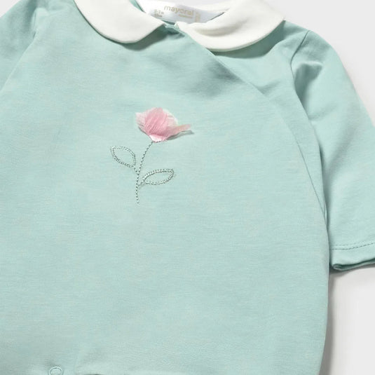 Pijama mameluco de diseño enterizo con cuello - Mayoral