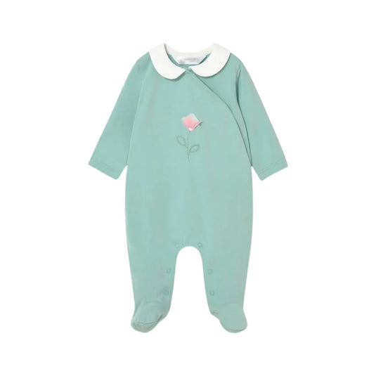Pijama mameluco de diseño enterizo con cuello - Mayoral