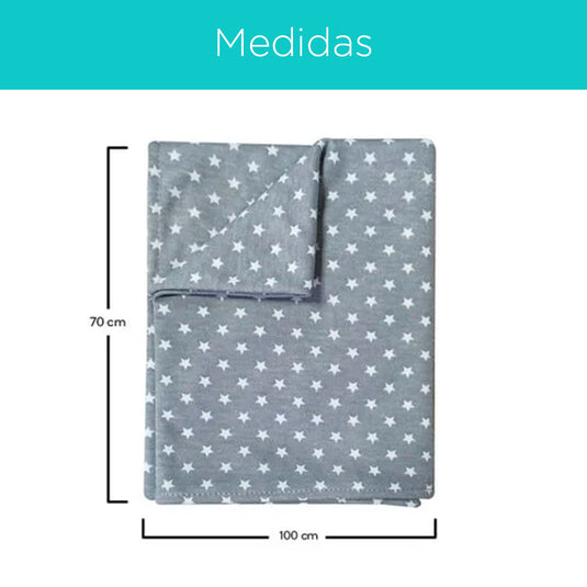 Set de mantas x2 ligeras para bebé, tejido delicado con la piel de tu bebé, ultrasuaves y acogedoras - Toral