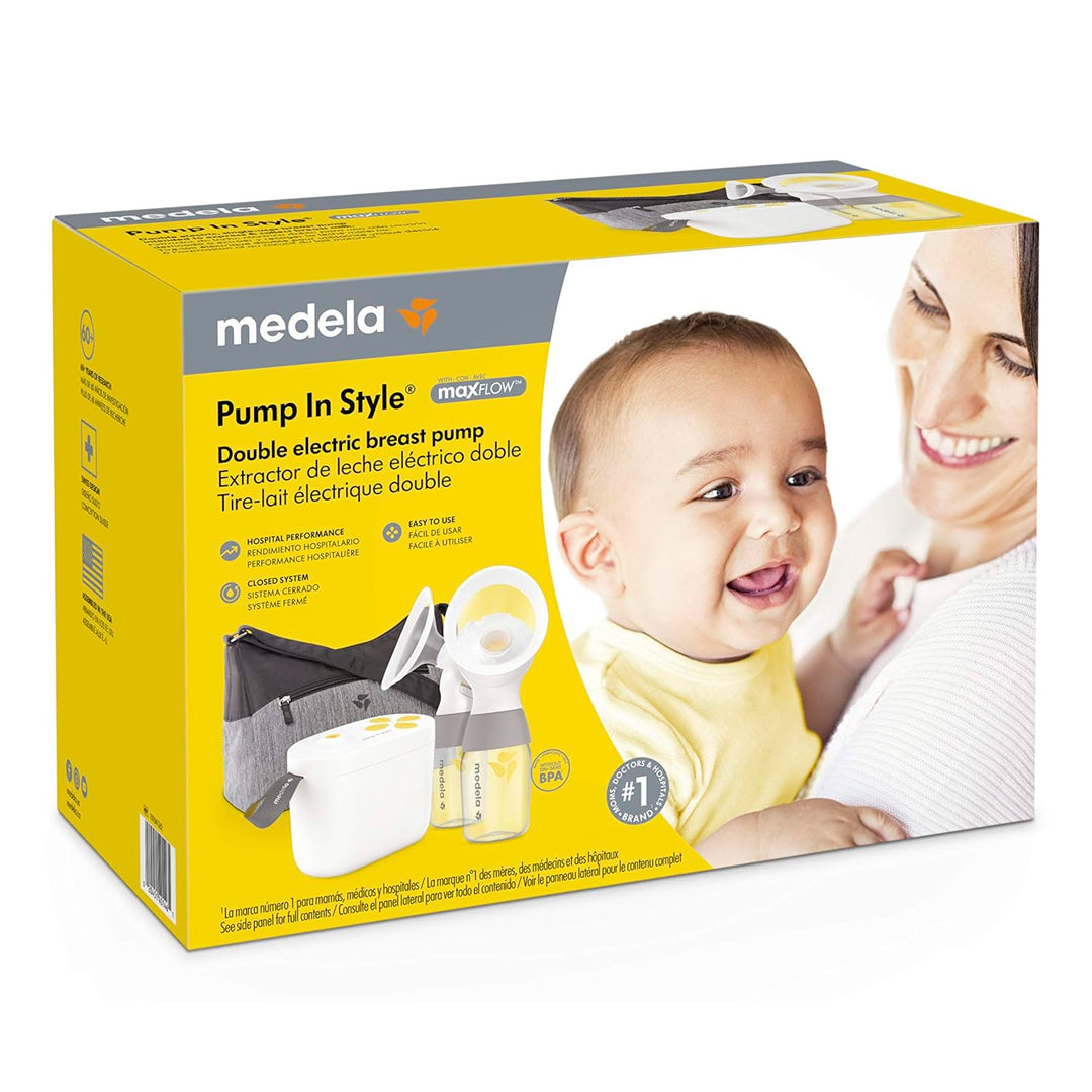 Extractor de leche eléctrico doble con diseño suizo Pump in Style - Medela