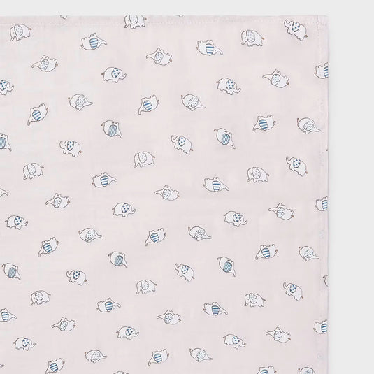 Sábana muselina con diseño estampado para bebé - Mayoral