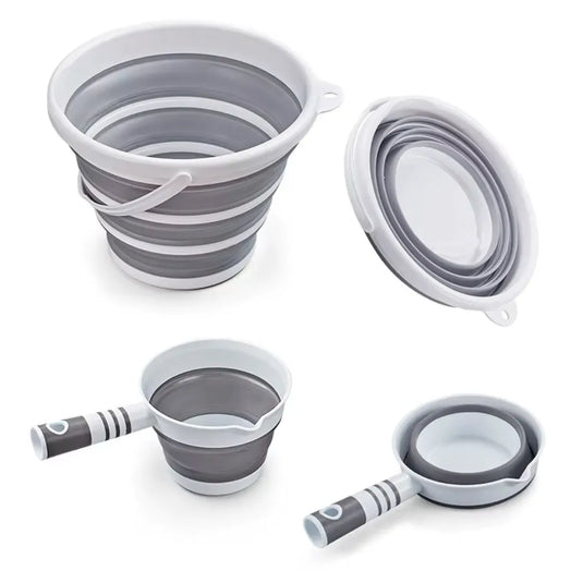 Bañera plegable para bebé 6 en 1 con patas, tapón termosensible, soporte para recién nacido y accesorios completos, plegado de 6.5cm, material PP y TPE libre de tóxicos