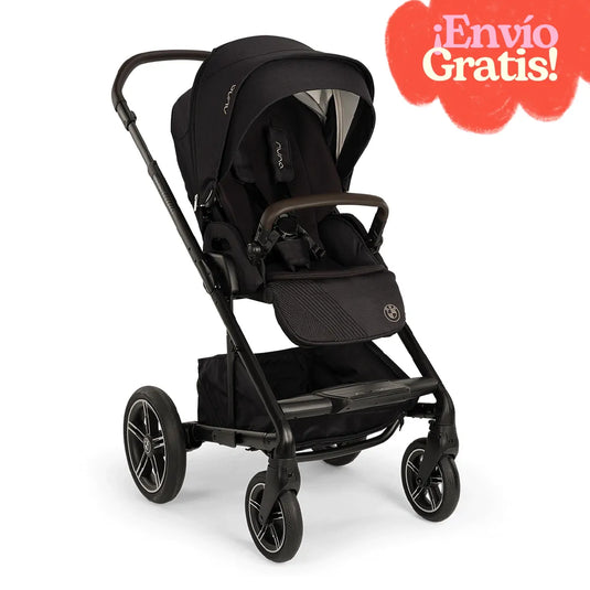 Coche paseador MIXX next BMW Collection convertible en capazo y travel system, con reclinado horizontal, asiento reversible y plegado compacto - Nuna