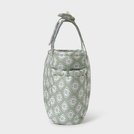 Organizador pañalera estampado para coche, de buen almacenamiento, diseño en patrones, bolsillos independientes para mayor organización, correas ajustable - Mayoral