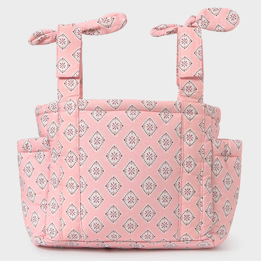 Organizador pañalera estampado para coche, de buen almacenamiento, diseño en patrones, bolsillos independientes para mayor organización, correas ajustable - Mayoral