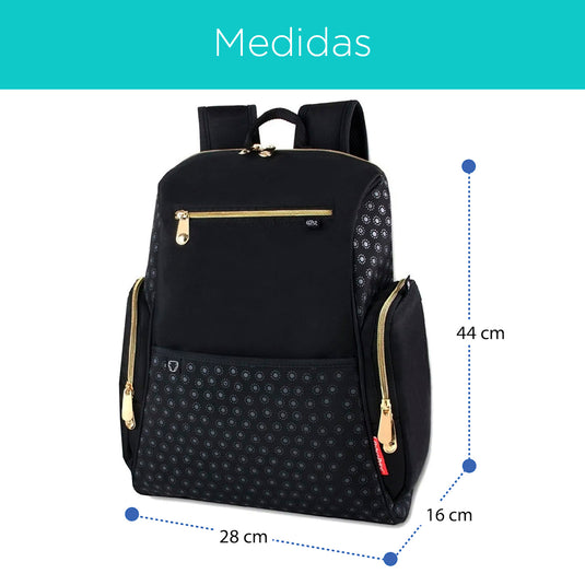 Pañalera tipo morral Fashions, morral multifuncional de gran capacidad múltiples compartimentos con cambiador portátil - Fisher Price