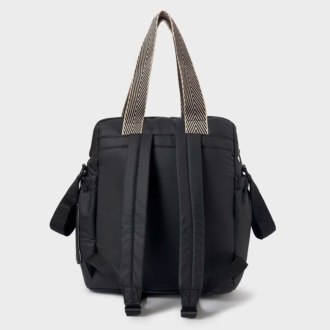 Pañalera estilo bolso - morral impermeable, de buena capacidad de almacenamiento, con bolsillo térmico, bolsillo frontal y correa para - Mayoral
