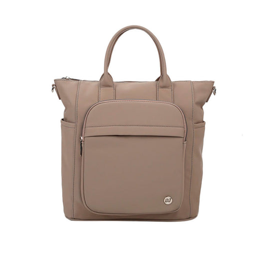 Bolso premium multifuncional en eco-cuero, buena capacidad de almacenamiento, con correa para llevarlo lateral, diseño francés - David Jones