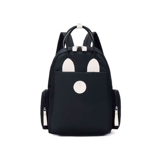 Pañalera morral multifuncional con diseño Conejito, de buena capacidad, hecha en material resistente al agua, con bolsillos térmicos - Color & Life