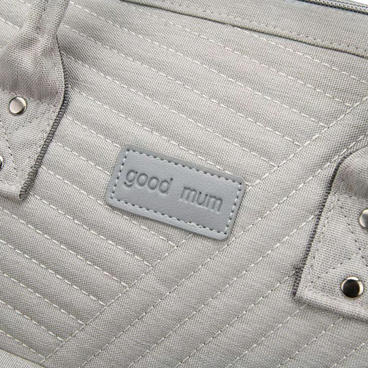 Pañalera morral multifuncional Estrellita Goodmum, de gran capacidad de almacenamiento, con divisiones internas, correas ergonómicas ajustables, hecha en tela de gran calidad