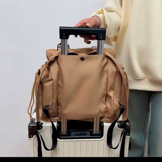 Pañalera multifuncional de viaje bolso-morral, desplegable como cuna, de gran capacidad, múltiples compartimientos, hecha en material de calidad impermeable