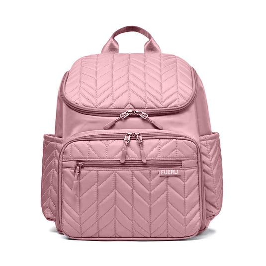 Pañalera morral multifuncional con solapa bordada, con cambiador portátil, de gran capacidad, correas ajustables, bolsillos térmicos, correitas para colgar del coche, hecha en material resistente
