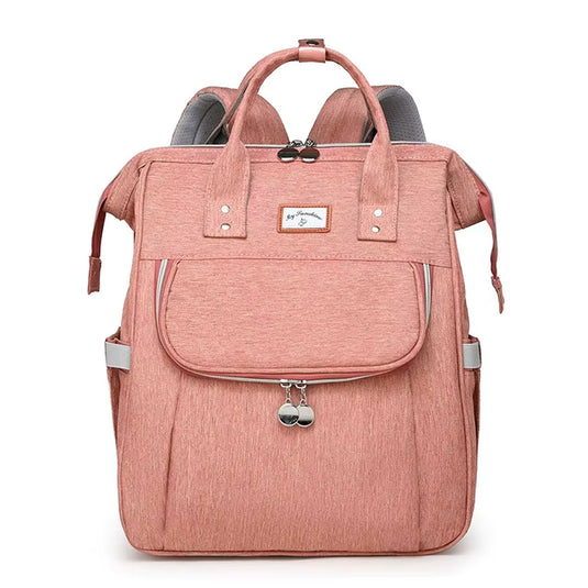 Pañalera My Sunshine tipo morral con cambiador trasero, bolso multifuncional, de gran capacidad de almacenamiento, con bolsillos térmicos