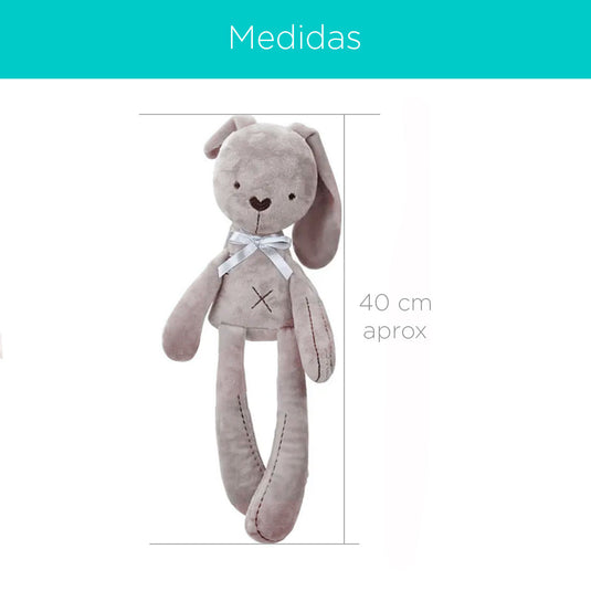Muñeco de peluche para abrazar y calmar al recién nacido, suave juguete para dormir