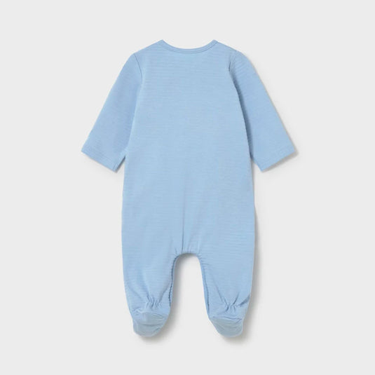 Pijama enteriza manga larga con pies azul perritos - Mayoral