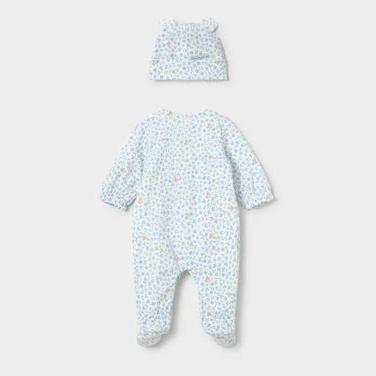 Pijama con diseño estampado y gorrito a juego - Mayoral