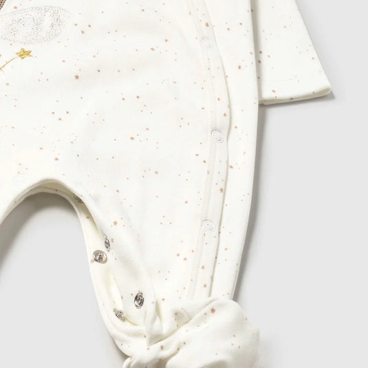 Pijama manga larga con diseños estampados para bebé, cuello redondo, cierre con botones a presión en la parte delantera, botones a presión en la entrepierna para facilitar la puesta de la prenda - Mayoral