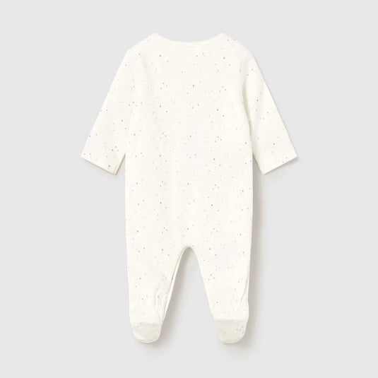 Pijama manga larga con diseños estampados para bebé, cuello redondo, cierre con botones a presión en la parte delantera, botones a presión en la entrepierna para facilitar la puesta de la prenda - Mayoral