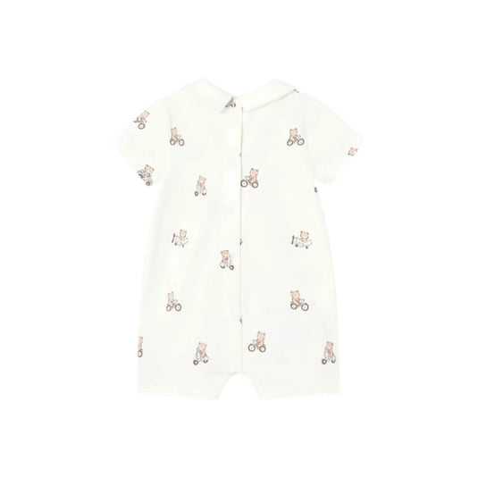Pijama enteriza manga corta con diseño estampado - Mayoral