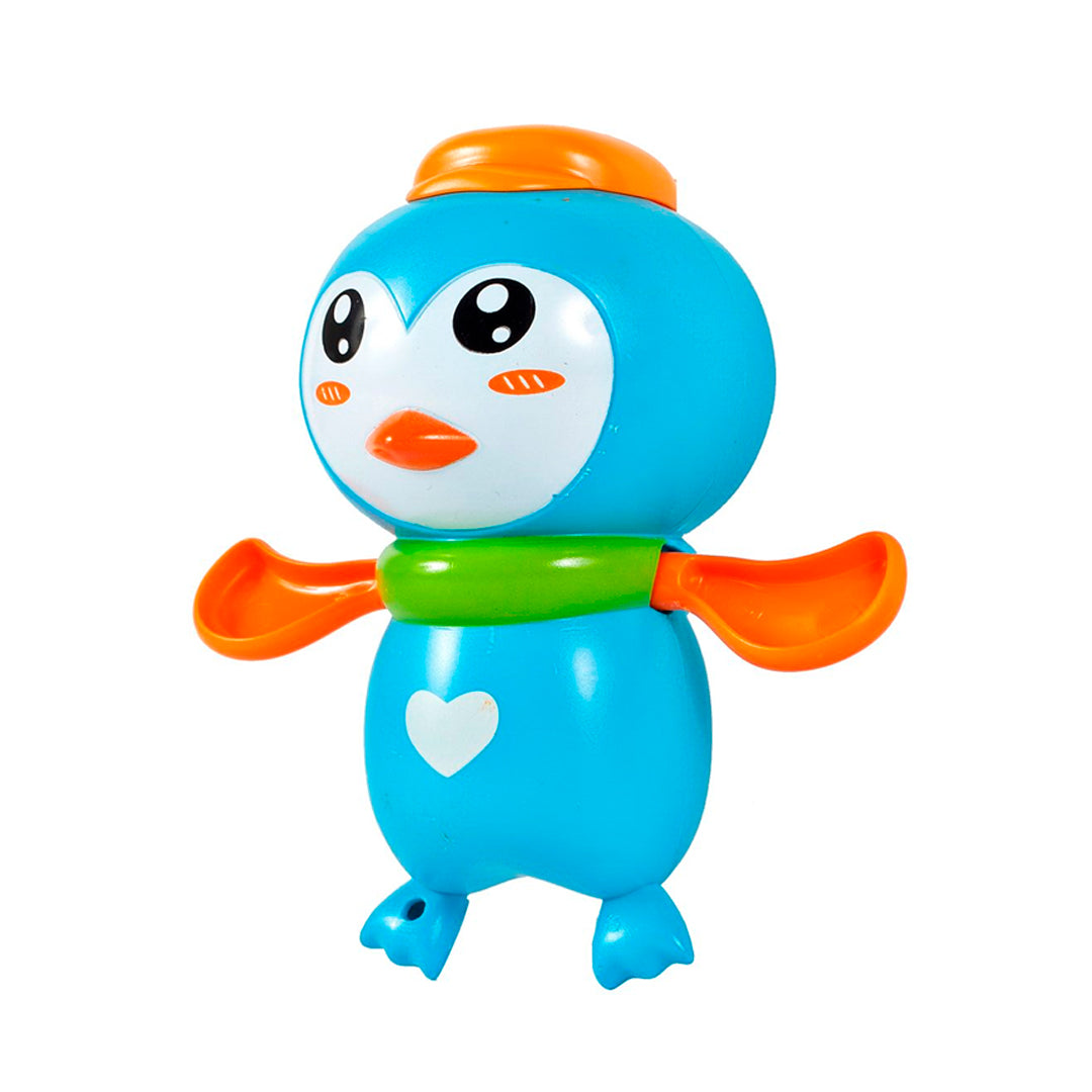 Juguete para la bañera Pingüino nadador, juguete a cuerda que nada sobre el agua para bañera o piscina