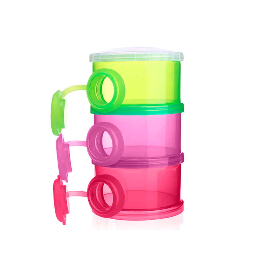 Portaleche contenedor de formula portátil apilable, libre de BPA - WaKids
