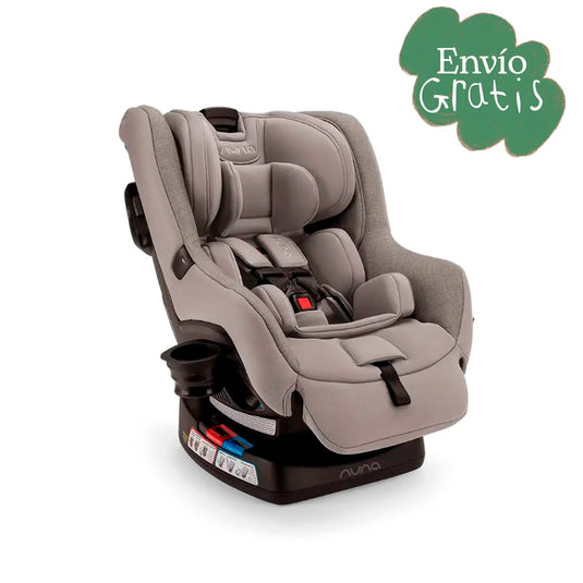 Silla de seguridad para carro RAVA, de inclinación y reposacabezas ajustables, fácil instalación, portavasos, de tela transpirable, con certificación - Nuna