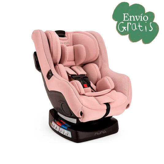 Silla de seguridad para carro RAVA, de inclinación y reposacabezas ajustables, fácil instalación, portavasos, de tela transpirable, con certificación - Nuna