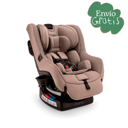 Silla de seguridad para carro RAVA, de inclinación y reposacabezas ajustables, fácil instalación, portavasos, de tela transpirable, con certificación - Nuna