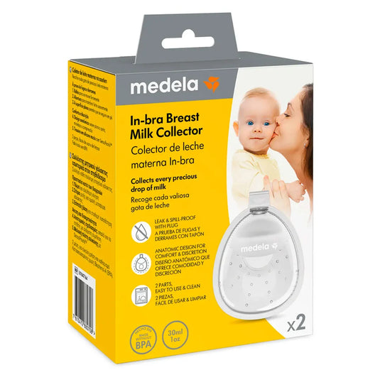 Copas recolectoras de leche materna Hands-Free In-Bra - Medela