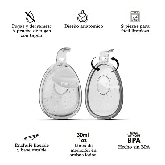 Copas recolectoras de leche materna Hands-Free In-Bra - Medela