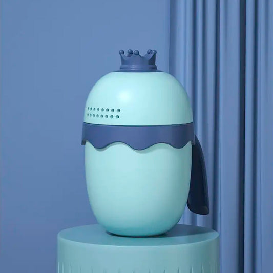 Regadera didactica para bebé, diseño unisex Celeste