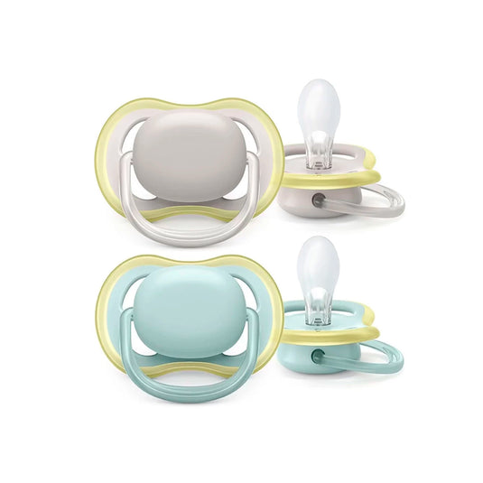 Set de regalo x6 piezas, teteros decorado y chupas de entretención - Philips Avent Natural Response