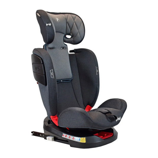 Silla de seguridad Twist para Carro Grupo 0,1,2 y 3 con sistema Isofix, con resistencia de hasta 36kg aprox, con posiciones de reclinado y almohadilla ajustable en altura, arnés de seguridad en 5 puntos - Priori