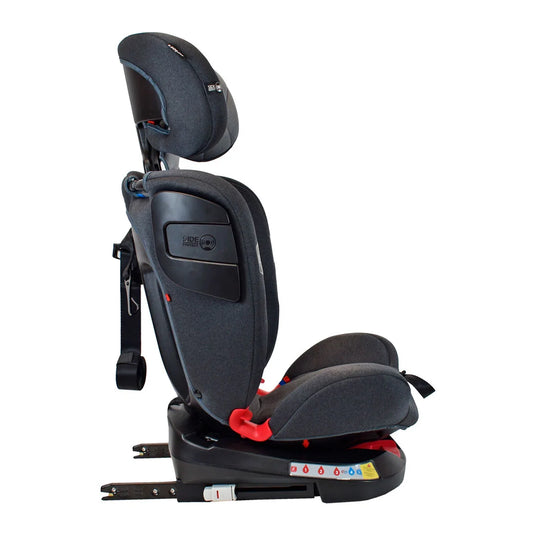 Silla de seguridad Twist para Carro Grupo 0,1,2 y 3 con sistema Isofix, con resistencia de hasta 36kg aprox, con posiciones de reclinado y almohadilla ajustable en altura, arnés de seguridad en 5 puntos - Priori