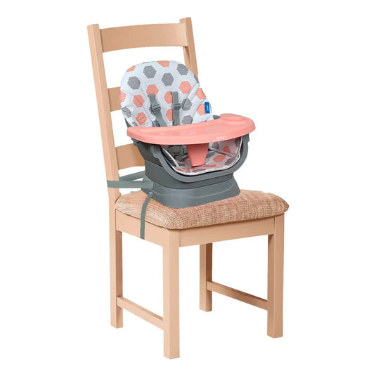 Silla comedor Yae para bebé multifuncional 12 en 1, bandeja desmontable, cinturón de seguridad en 5 puntos, con juguetes didácticos, giro 360° de la silla - Priori
