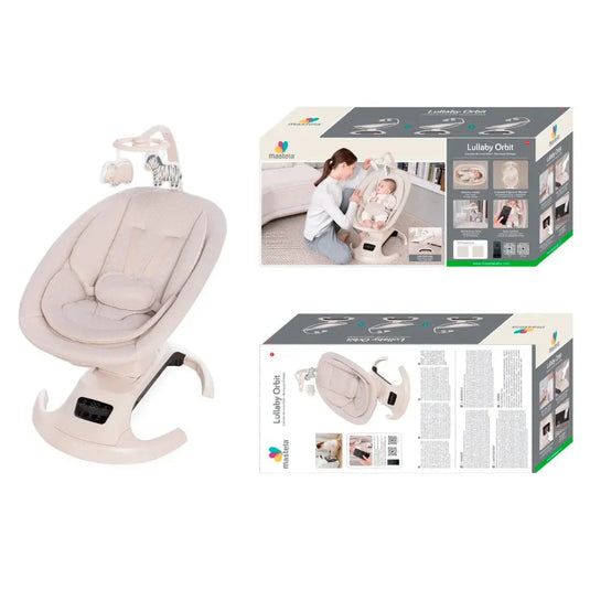 Silla mecedora Lullaby Orbit con control por App - Mastela - Cocco Semana 2026