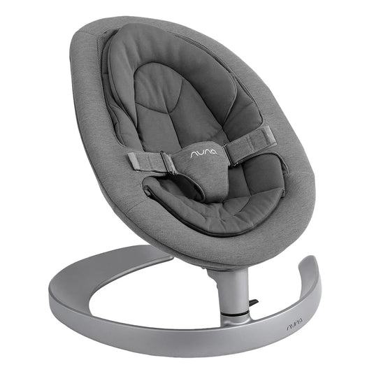 Silla mecedora con exclusivo balanceo sin motor LEAF™ GROW, tres posiciones de reclinado ergonómicas, elegante diseño holandés, acompaña el crecimiento de tu bebé, barra de juguetes extraíble, certificado OEKO-TEX® y GOTS - Nuna